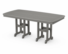 Nautical 37" x 72" Dining Tableoutdoor table for balcony or garden