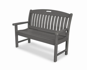 Nautical 48" Benchoutdoor patio dining furniture set