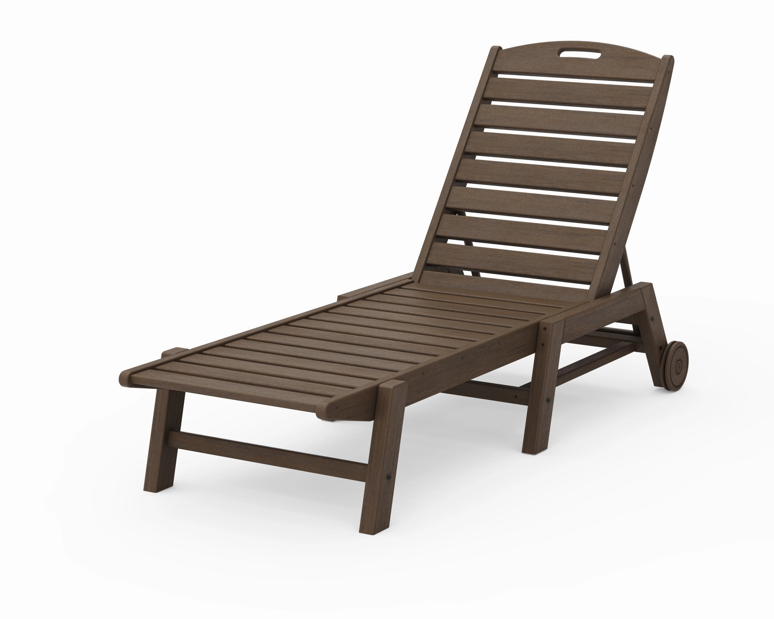 Nautical Chaise with Wheels