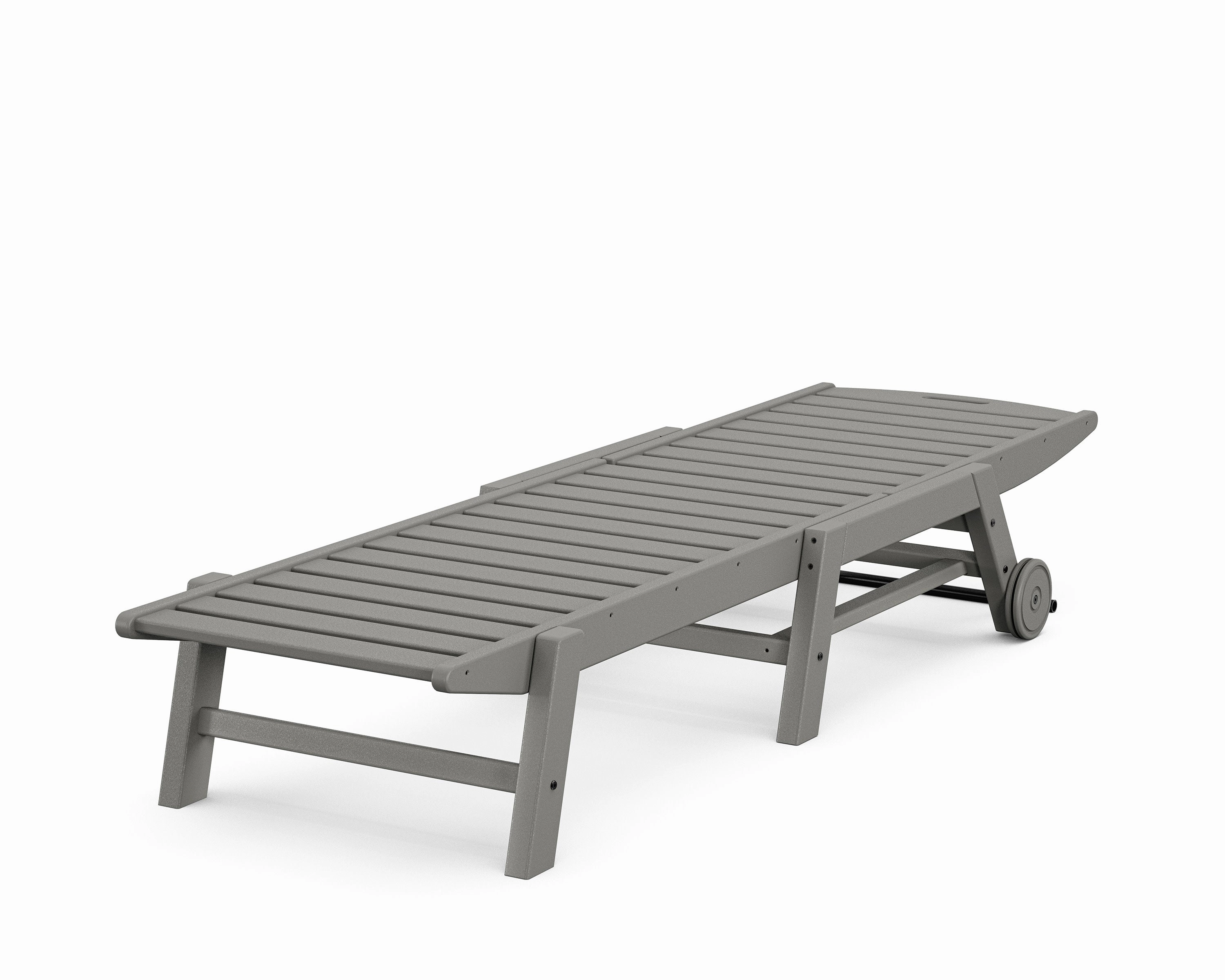 Nautical Chaise with Wheels