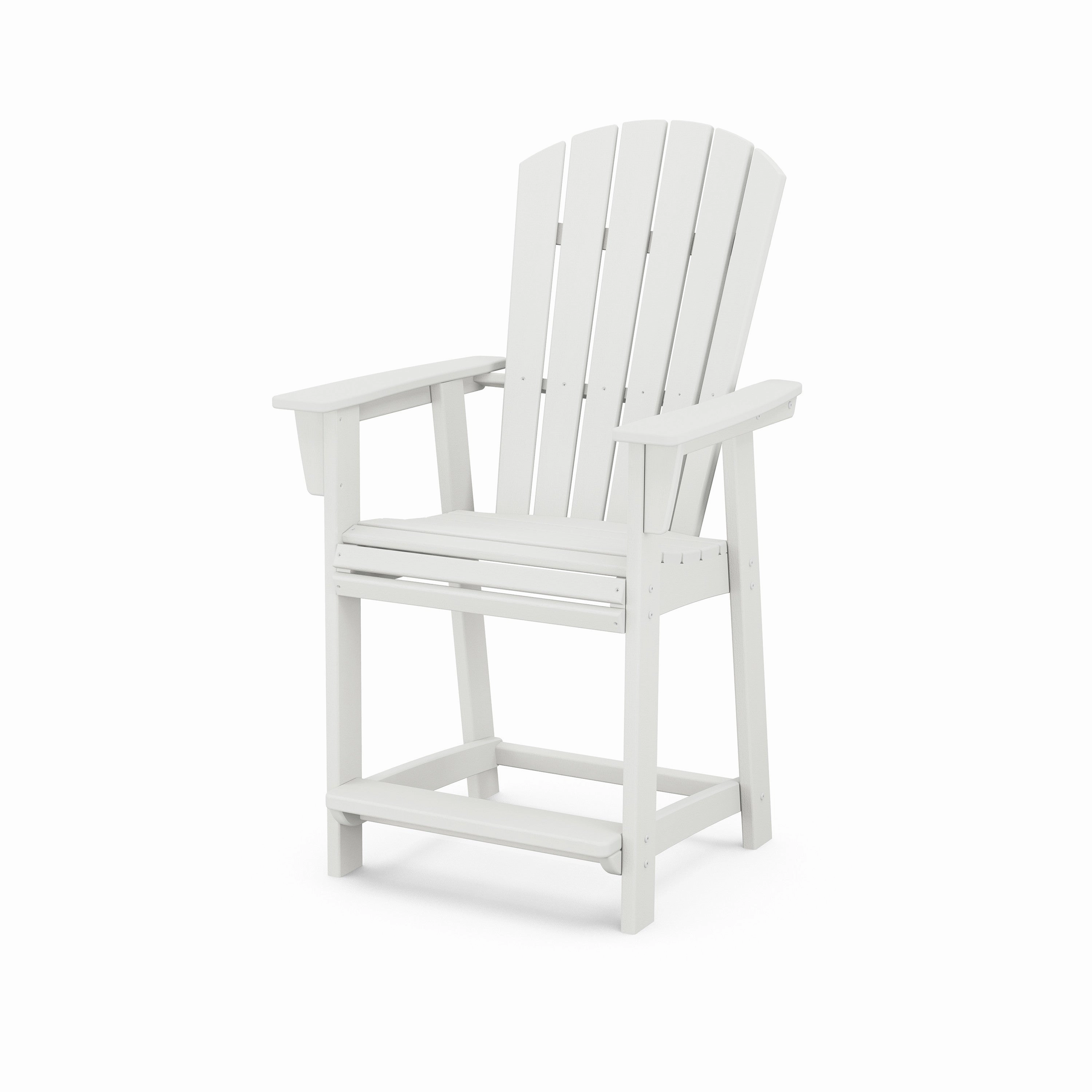 Nautical Curveback Adirondack Counter Chair