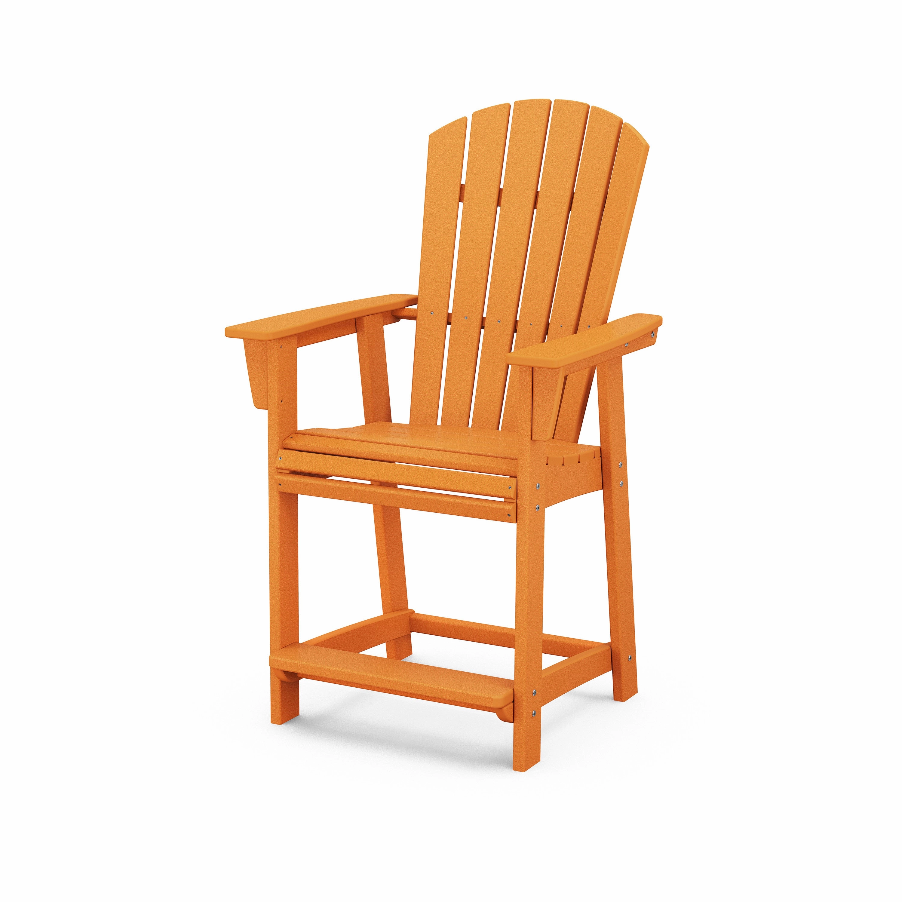 Nautical Curveback Adirondack Counter Chair