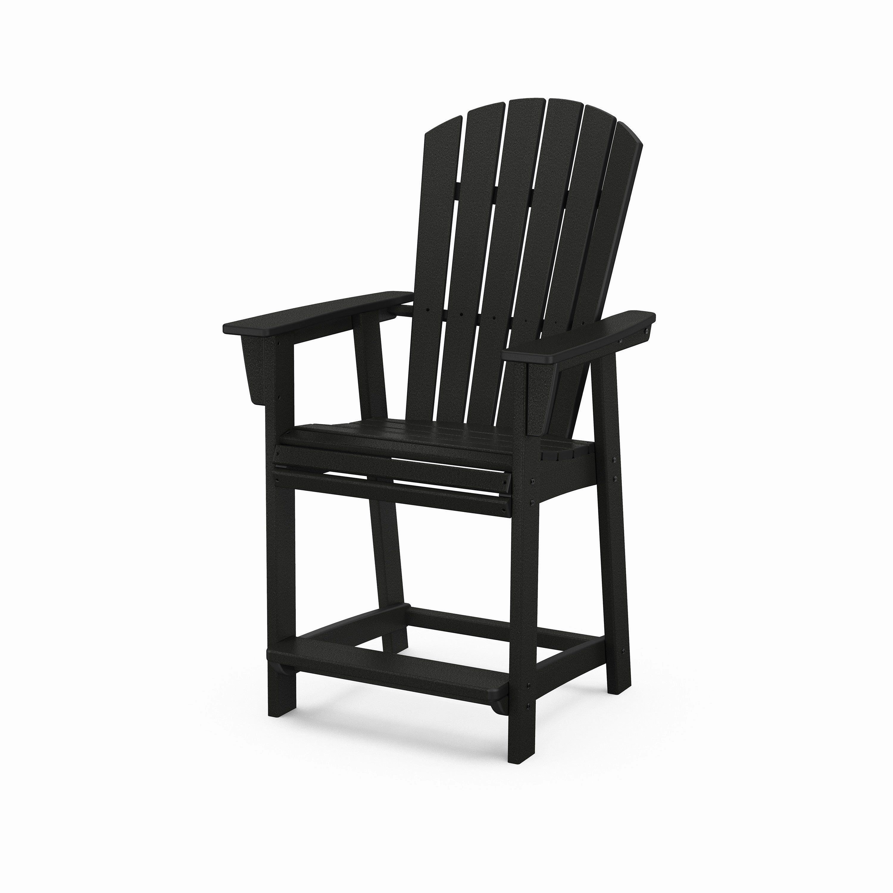 Nautical Curveback Adirondack Counter Chair
