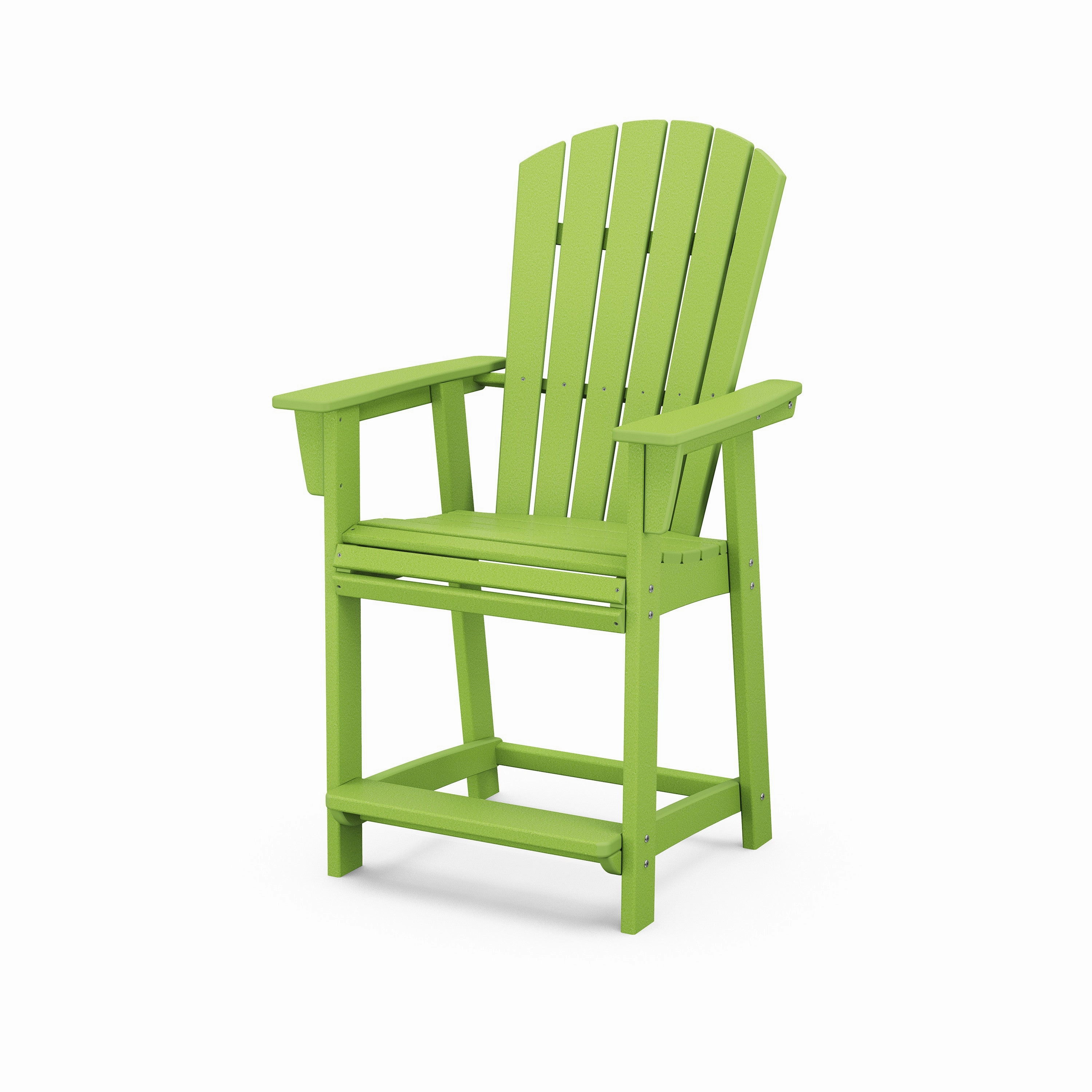 Nautical Curveback Adirondack Counter Chair