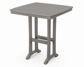 Nautical Trestle 37" Bar Tableoutdoor patio furniture set