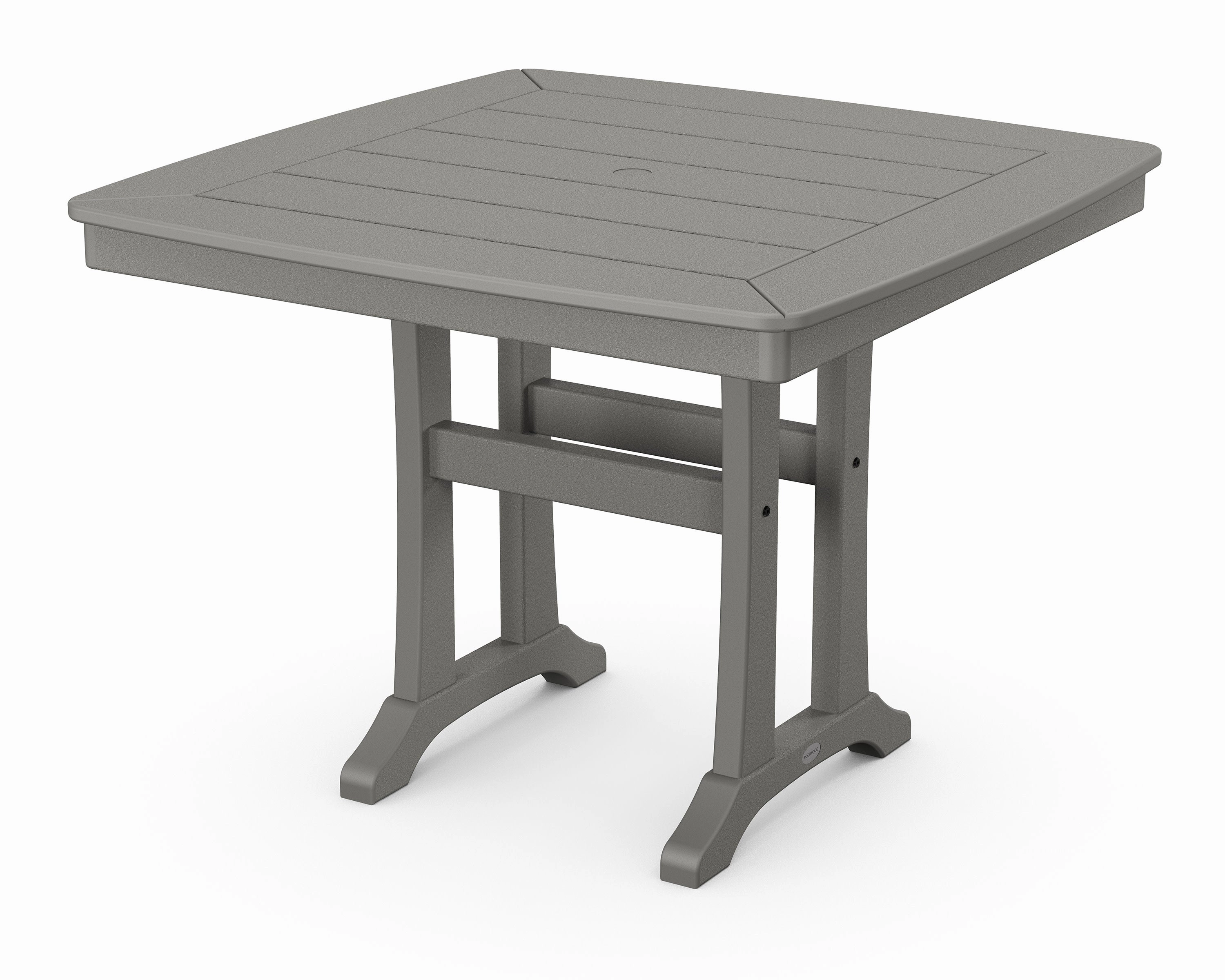 Nautical Trestle 37" Dining Tableoutdoor table for balcony or garden