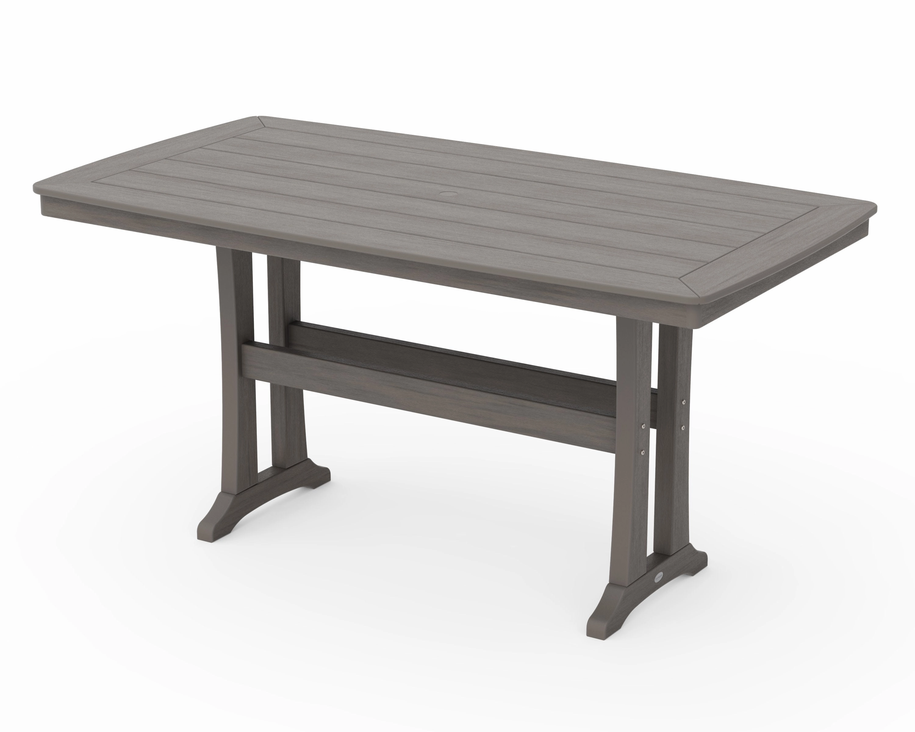 Nautical Trestle 38" x 73" Counter Table