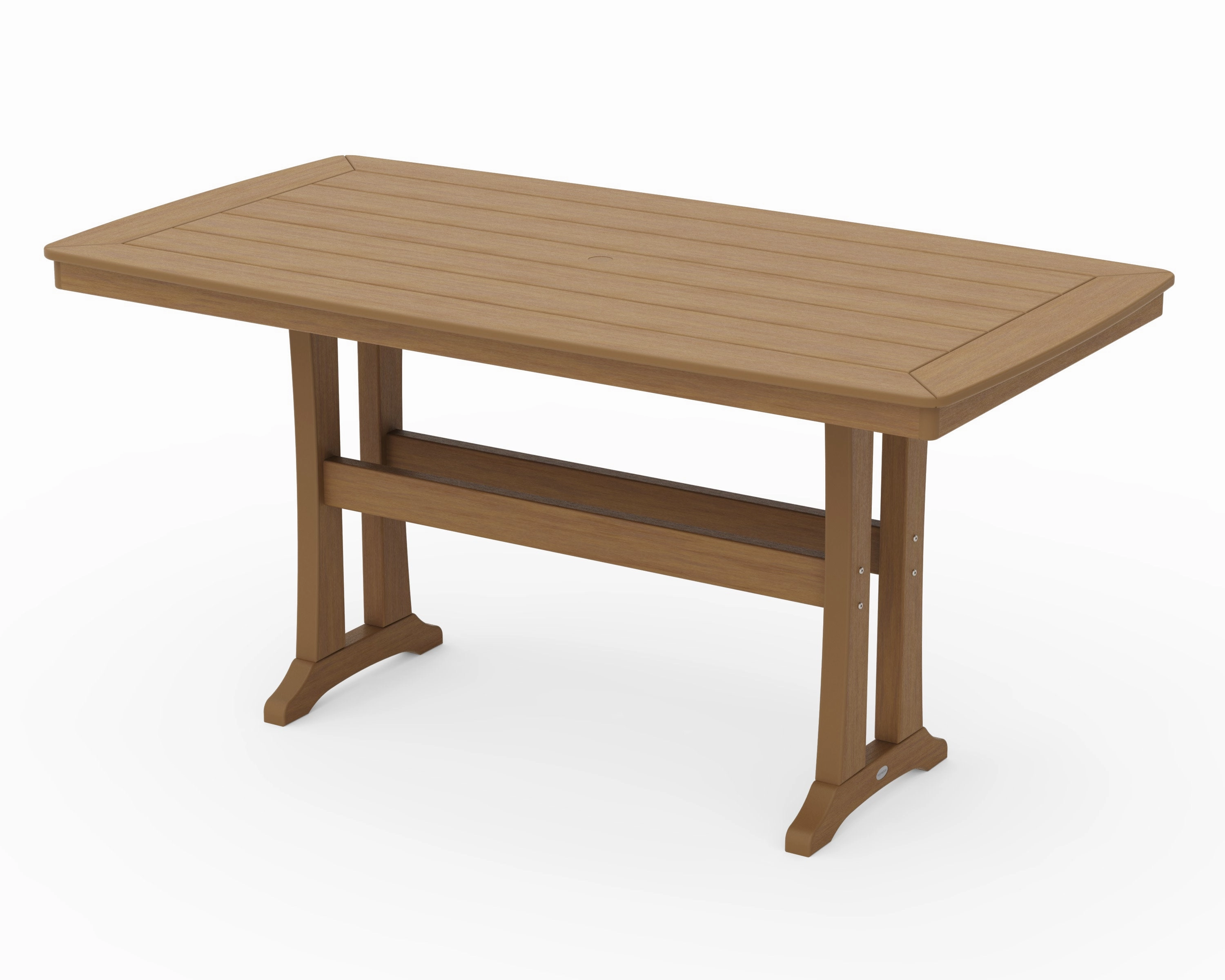 Nautical Trestle 38" x 73" Counter Table
