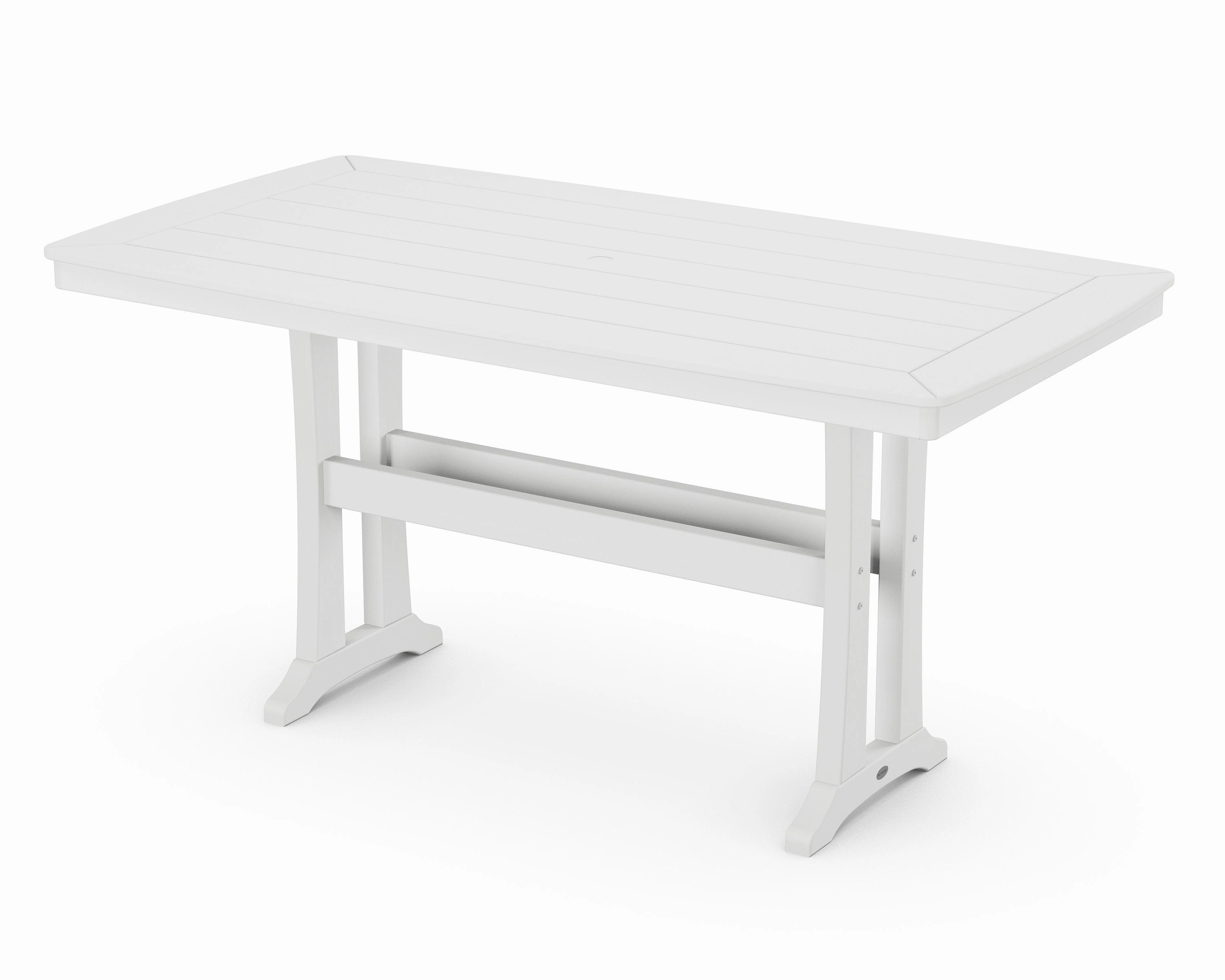 Nautical Trestle 38" x 73" Counter Table