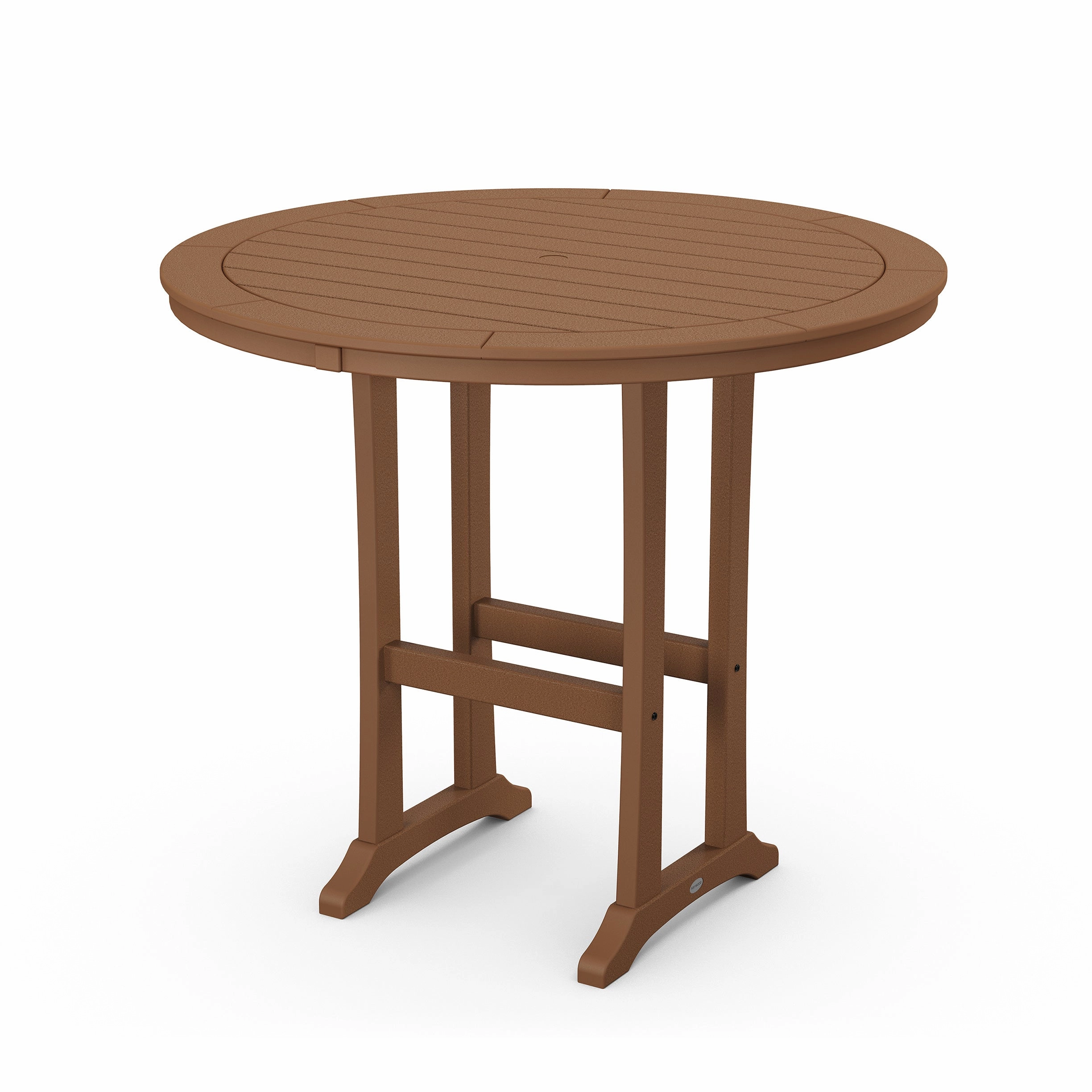 Nautical Trestle 48" Round Bar Table