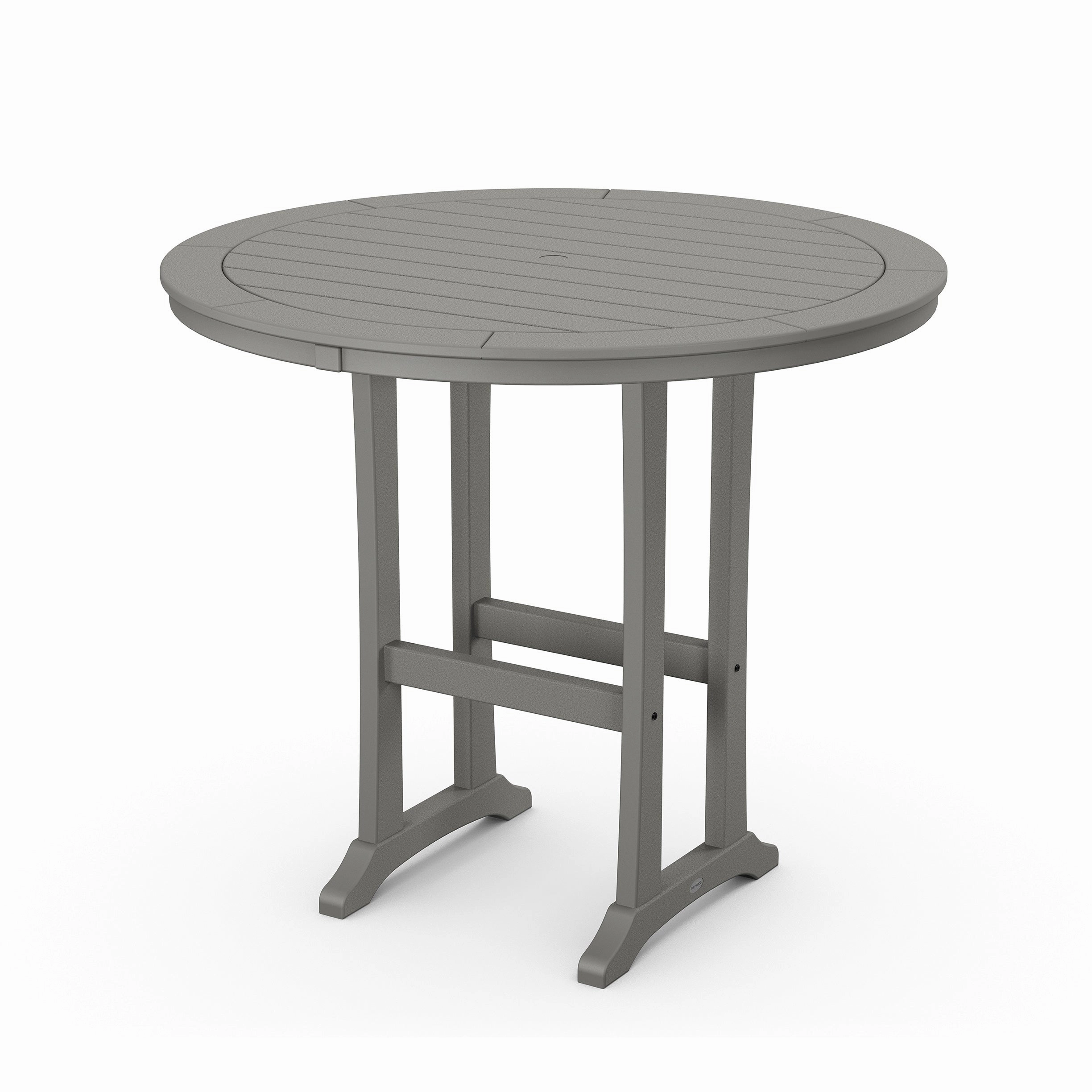 Nautical Trestle 48" Round Bar Table