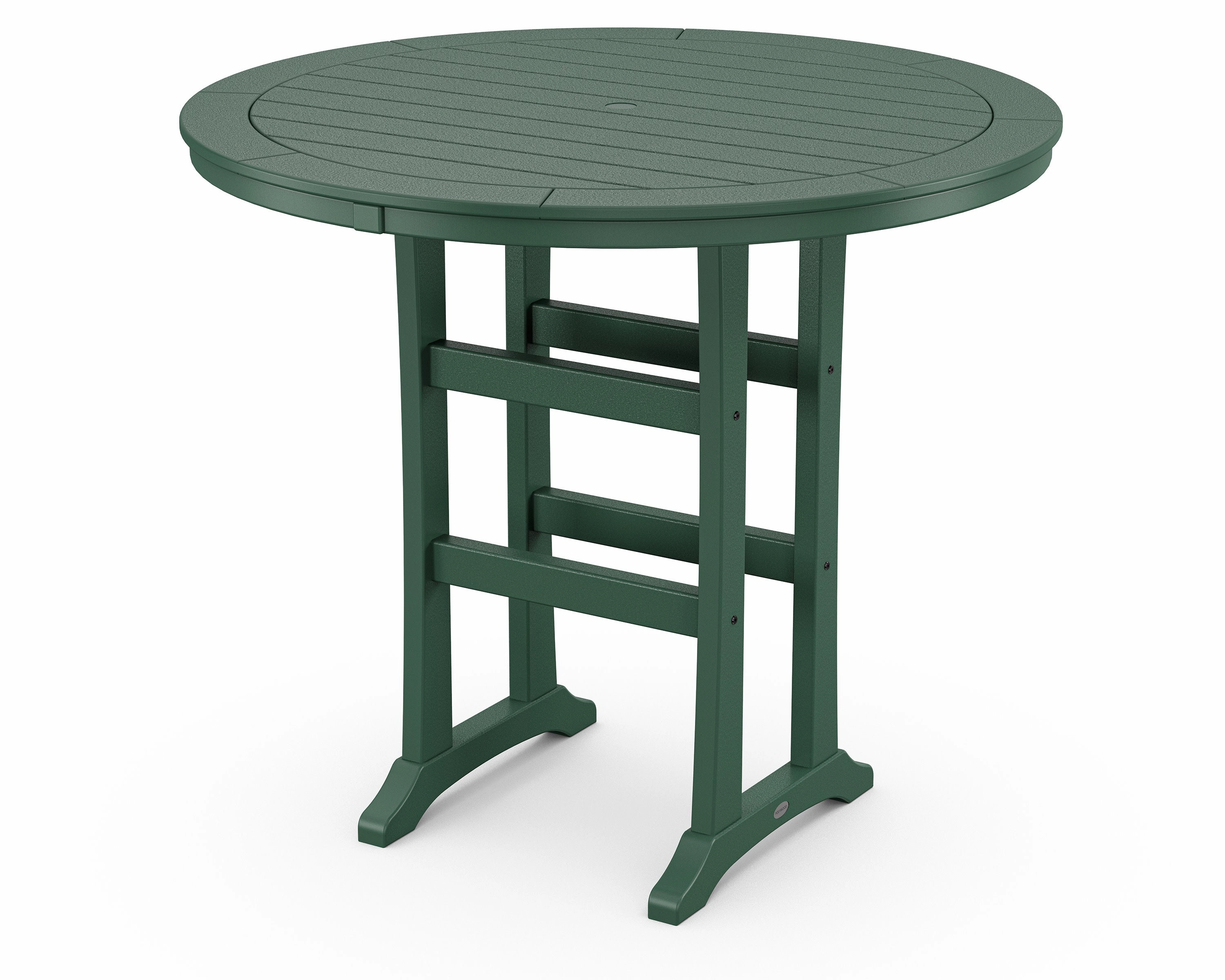 Nautical Trestle 48" Round Bar Table
