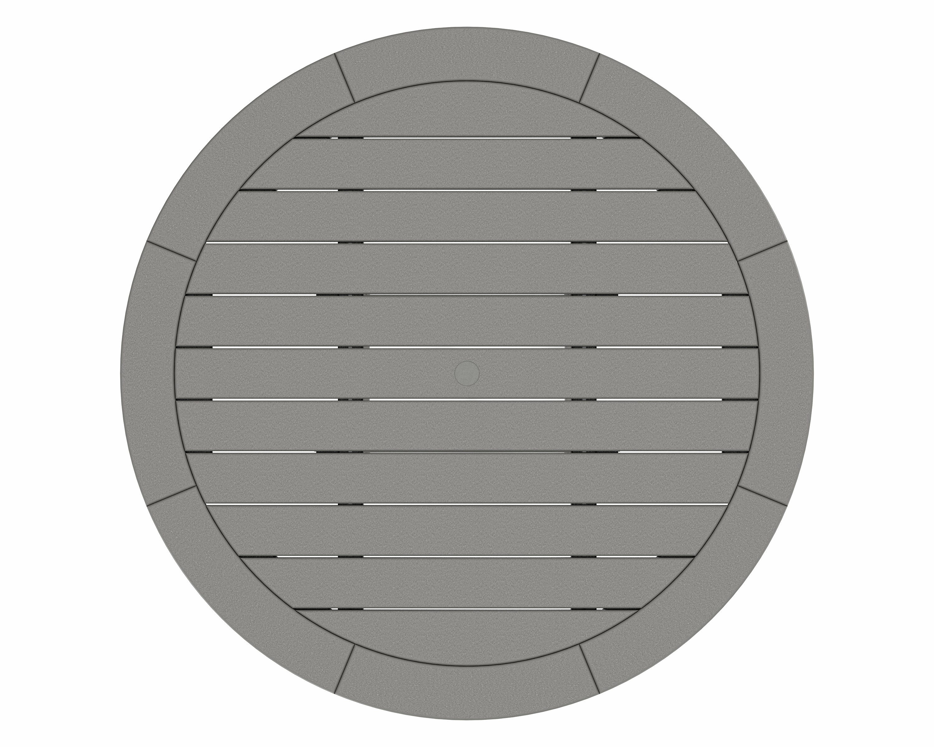 Nautical Trestle 48" Round Bar Table
