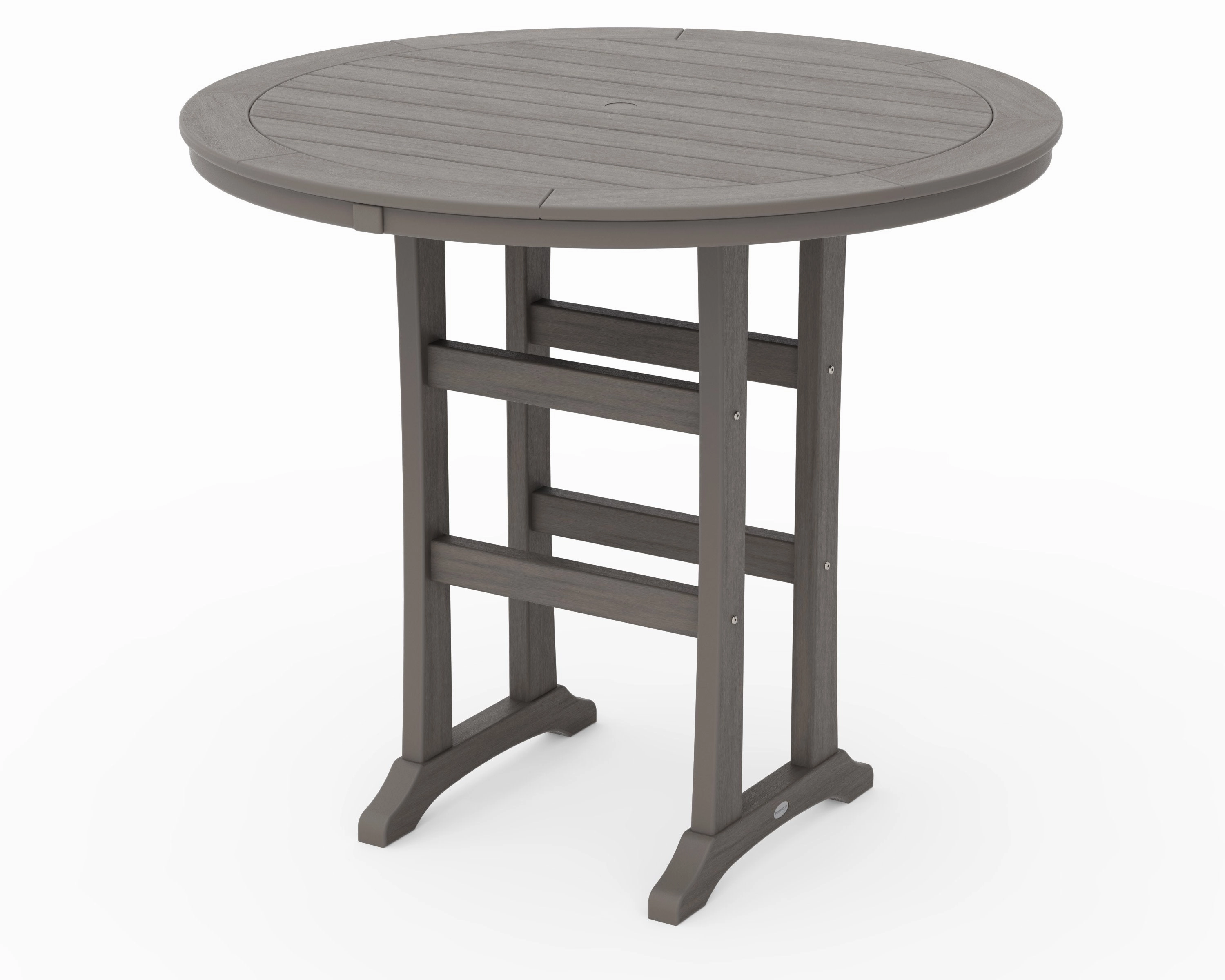Nautical Trestle 48" Round Bar Table