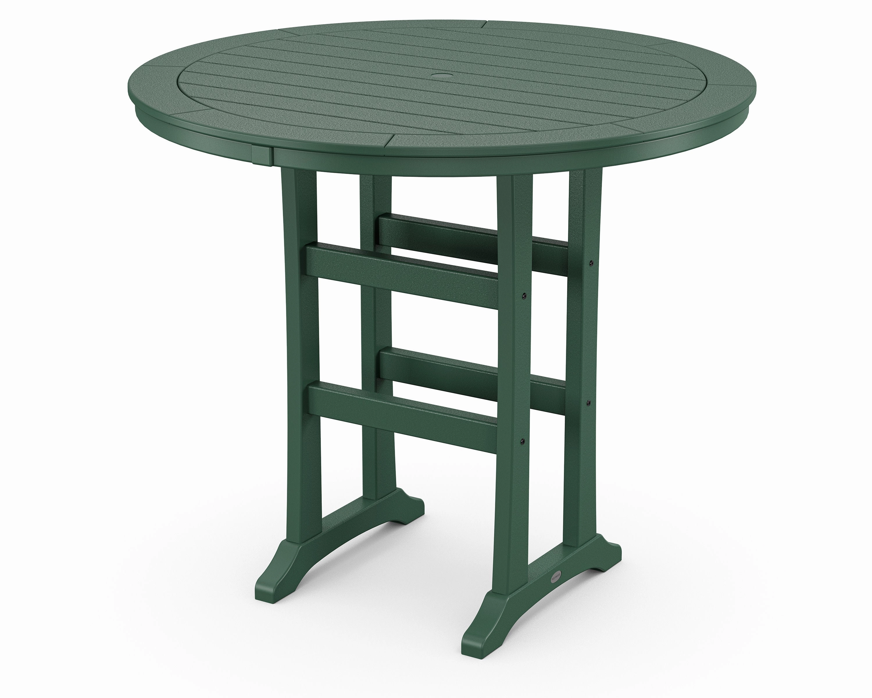Nautical Trestle 48" Round Bar Table
