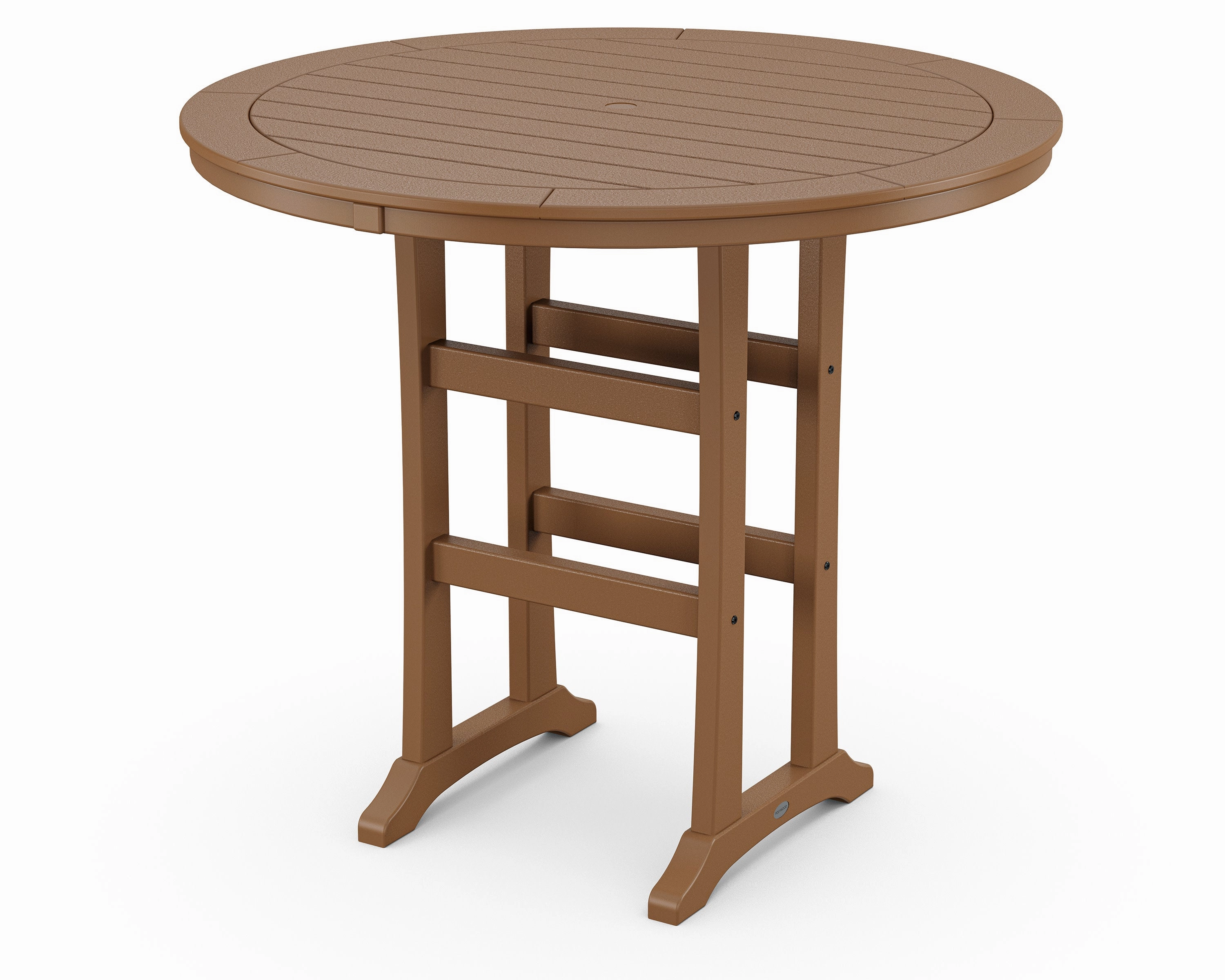 Nautical Trestle 48" Round Bar Table