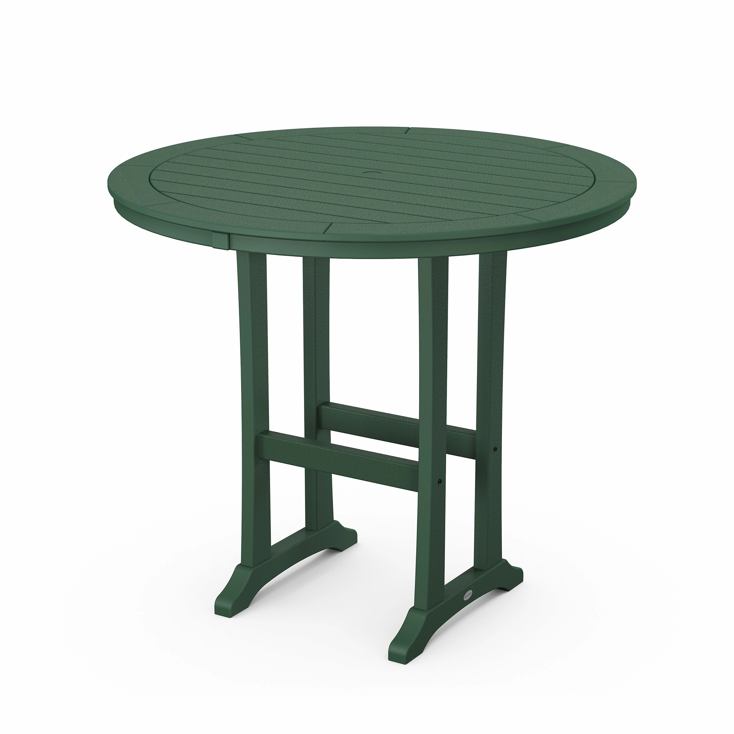 Nautical Trestle 48" Round Bar Table
