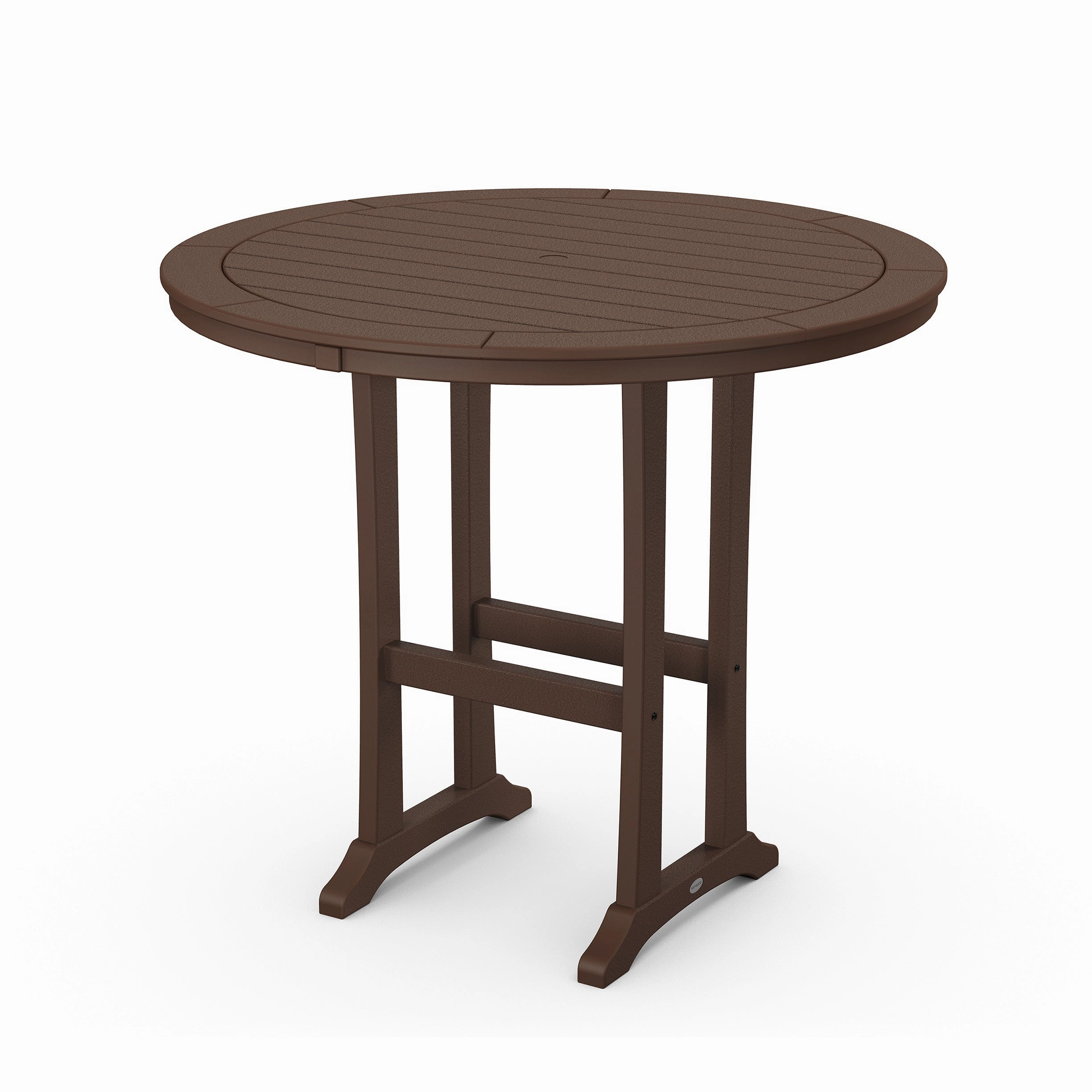 Nautical Trestle 48" Round Bar Table