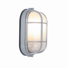 Nauticus Dual Mount One Light Bulkhead SatinOutdoor wall sconces with motion sensor