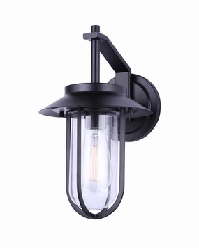 Navy One Light Outdoor Down Light BlackOutdoor wall sconces with motion sensor