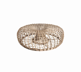Nest coffee table/footstool, largeoutdoor coffee table for patio or lounge