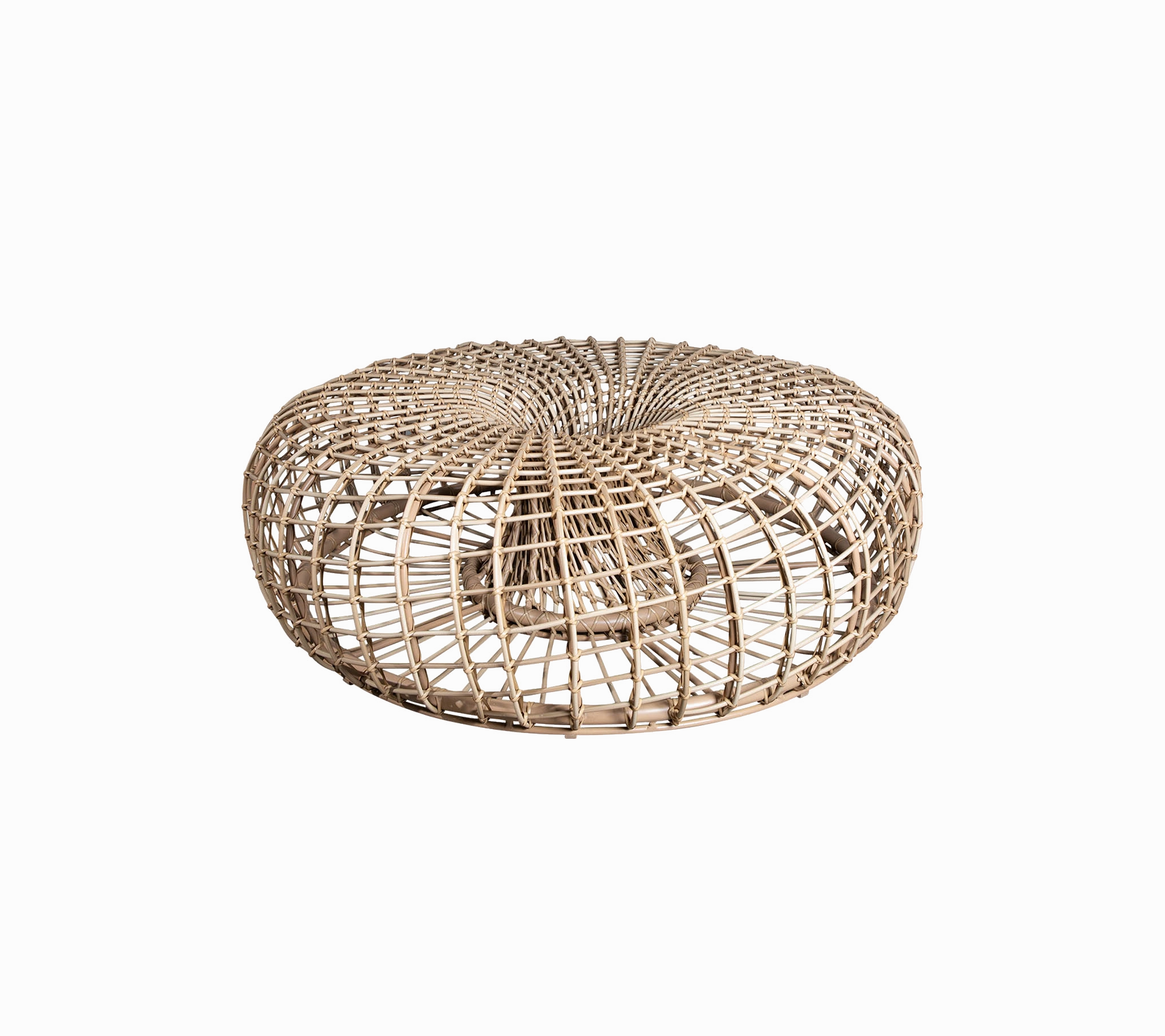 Nest coffee table/footstool, largeoutdoor coffee table for patio or lounge