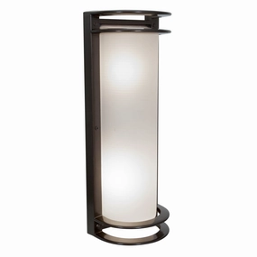 Nevis Two Light Bulkhead BronzeOutdoor wall sconces with motion sensor