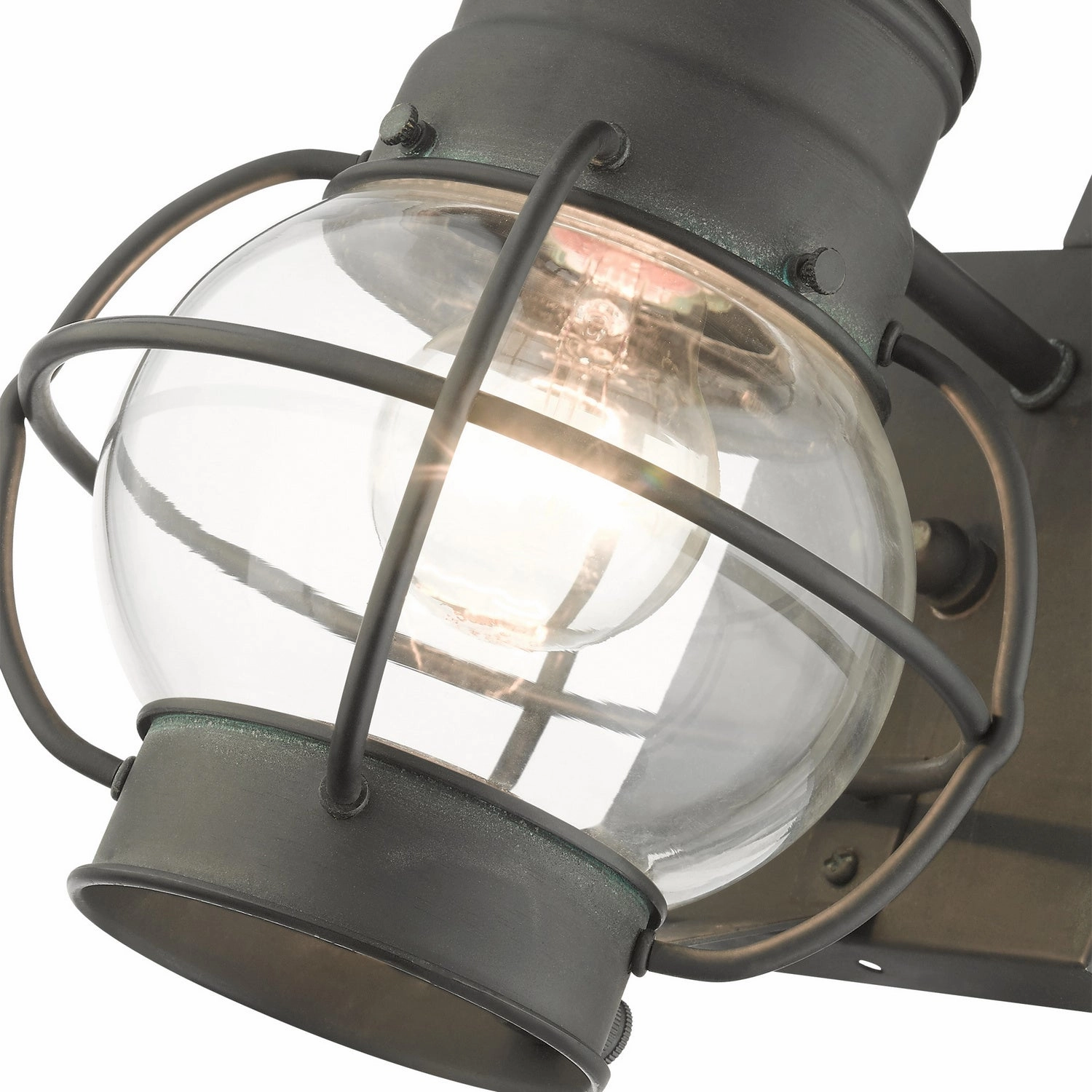 Newburyport One Light Outdoor Wall Lantern Charcoal