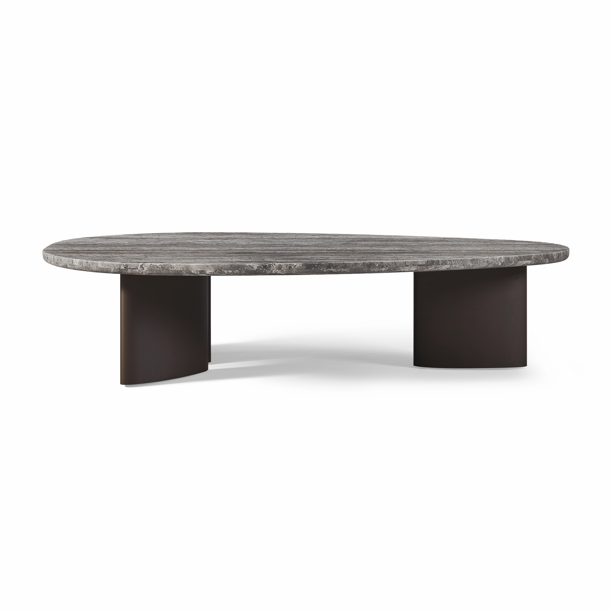 Newport Aluminum Oblong Coffee Table 64"outdoor coffee table for patio or lounge