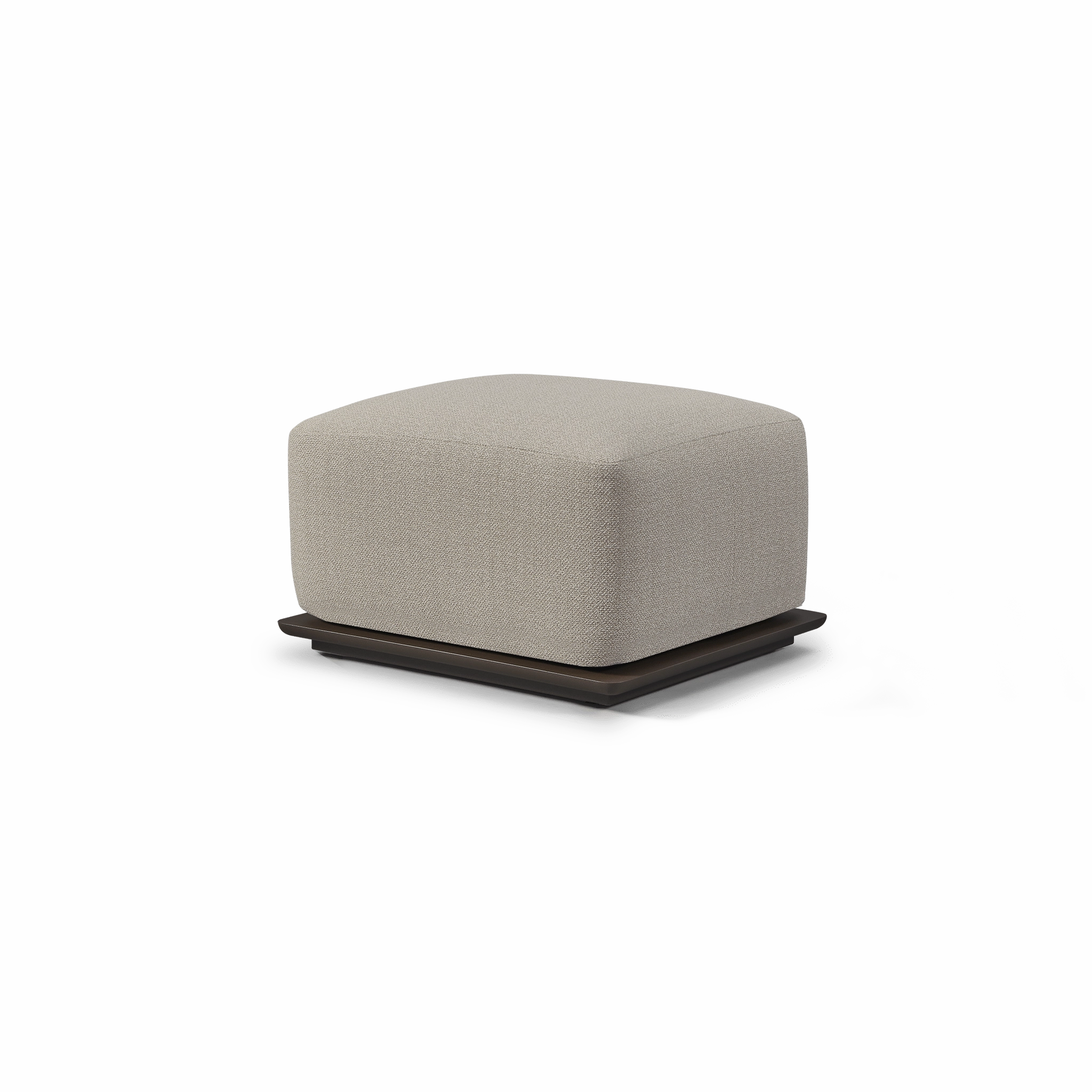 Newport Aluminum Ottoman