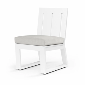 Newport Armless Dining Chairaluminum alloy outdoor sofa set