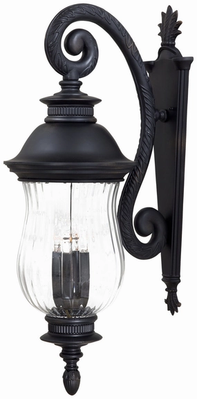 Newport Four Light Wall Mount HeritageOutdoor wall sconces with motion sensor
