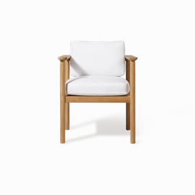 Newport Teak Dining Chairoutdoor dining chair with armrests
