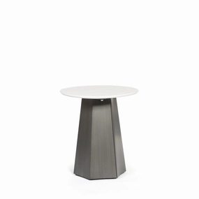 Nicoya 20" Elliptical Side Tableoutdoor coffee table for patio or lounge