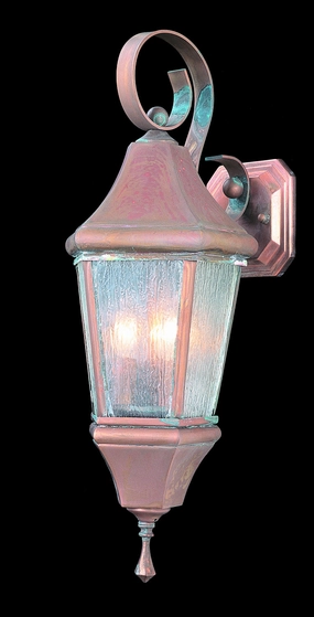 Normandy Three Light Exterior Wall Mount Siena BronzeOutdoor wall sconces with motion sensor