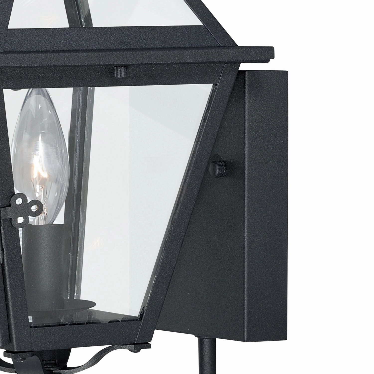 Nottingham One Light Outdoor Wall Mount Textured Black