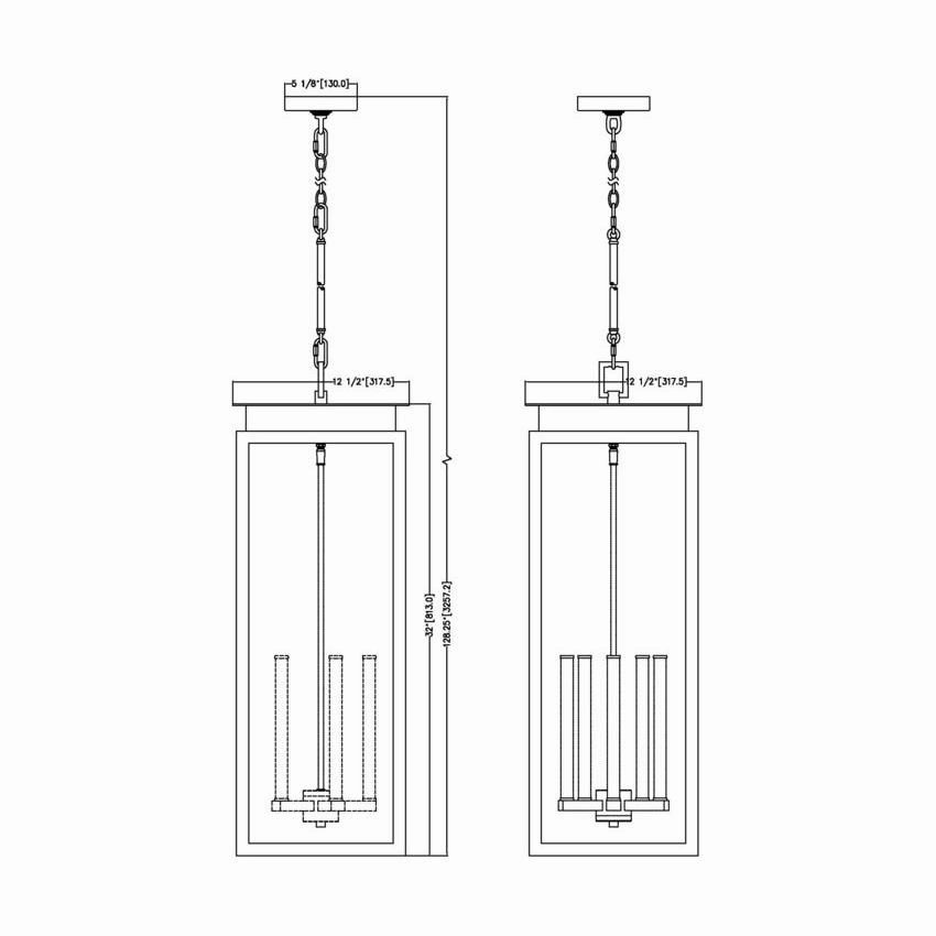 Nova 5-Light Outdoor Pendant