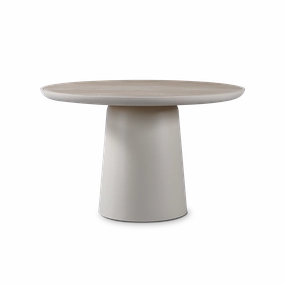 Nova Aluminum Round Dining Table 48"outdoor table for balcony or garden
