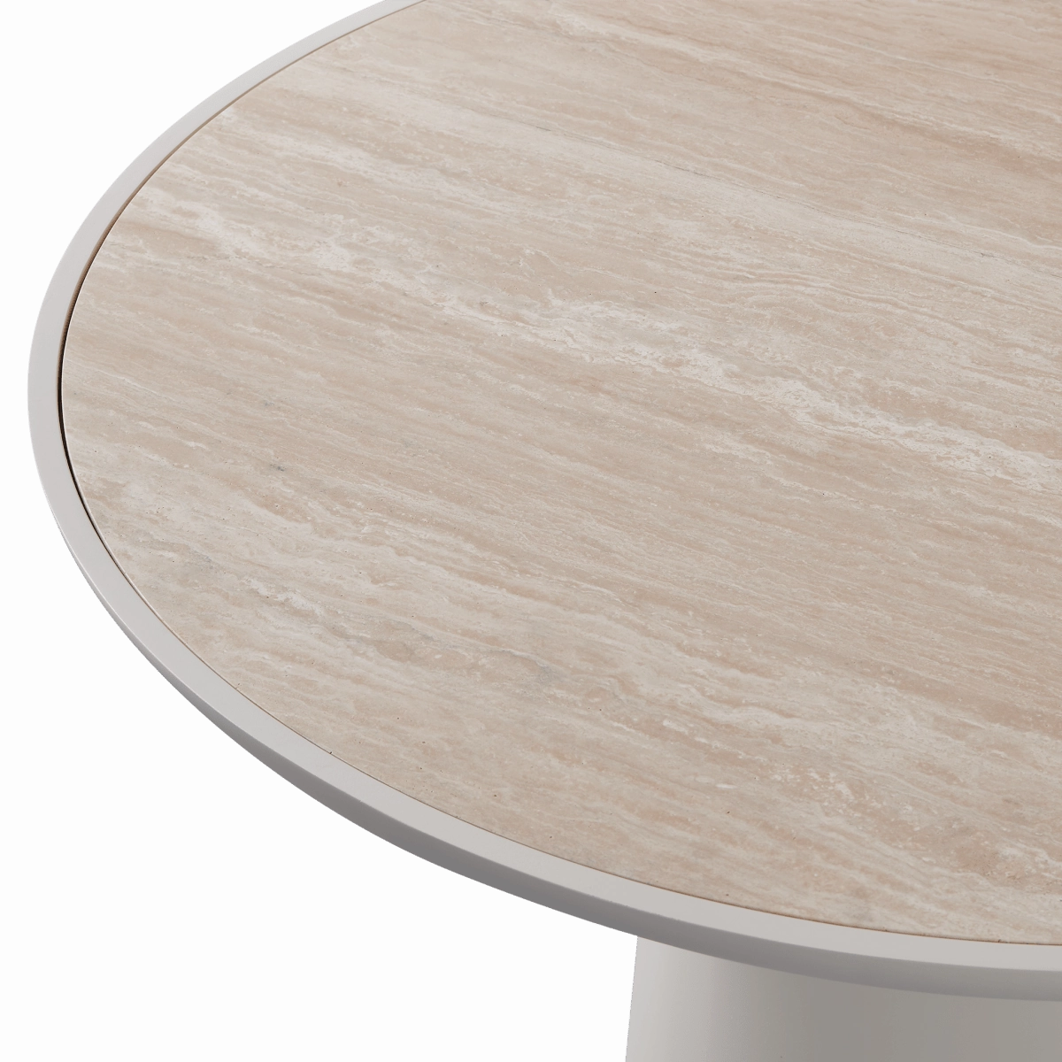 Nova Aluminum Round Dining Table 48"