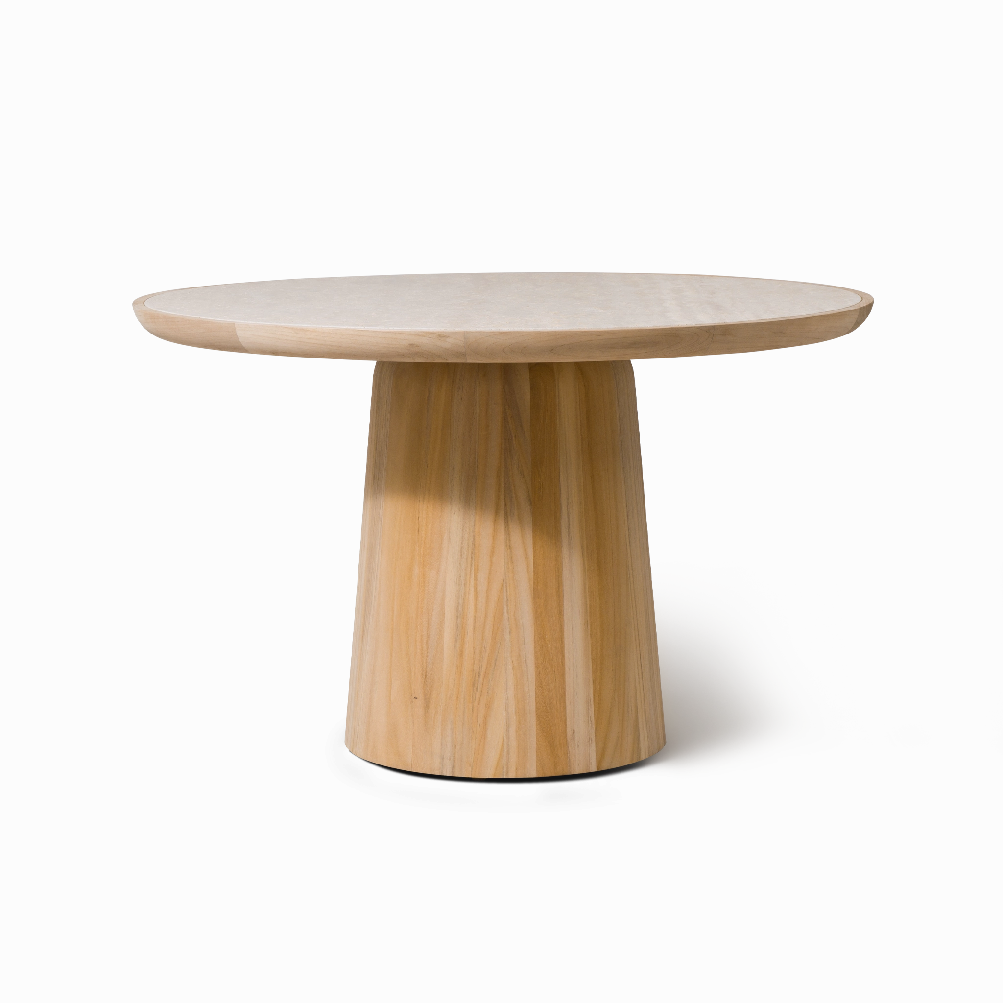 Nova Teak Round Dining Table 48"outdoor table for balcony or garden