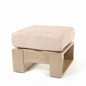 Novara Ottomanaluminum alloy outdoor sofa set