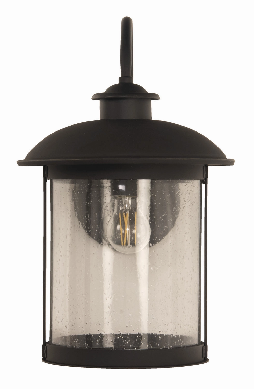 O'Fallon One Light Outdoor Wall Mount Dark Bronze Gilded