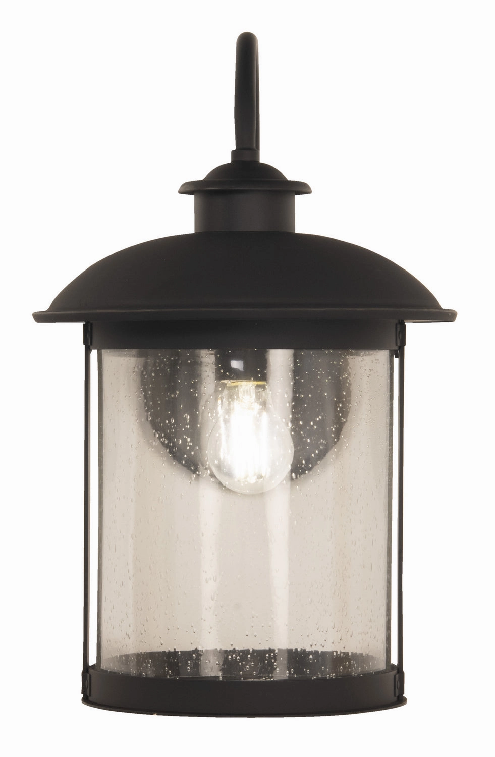 O'Fallon One Light Outdoor Wall Mount Dark Bronze Gilded