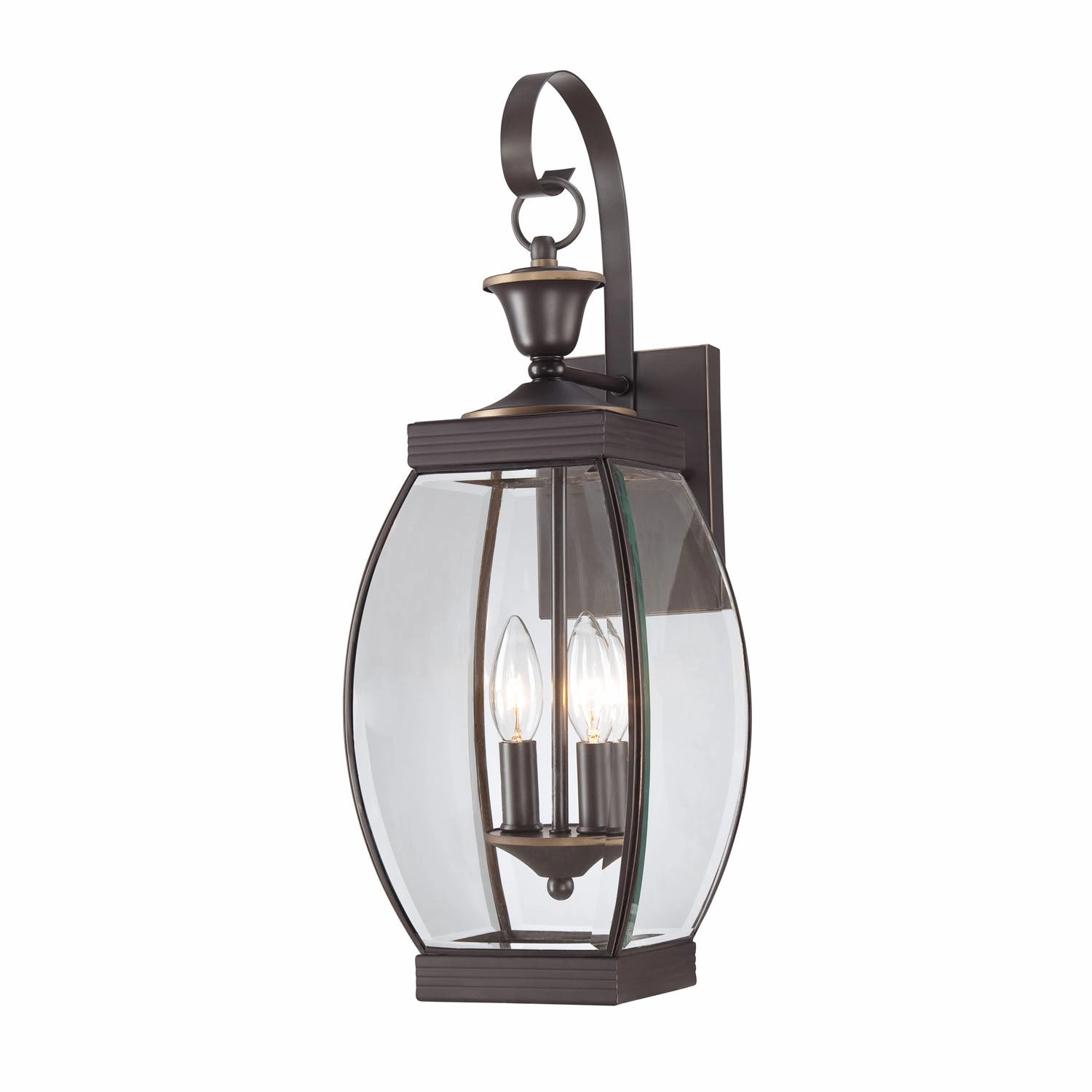 Oasis Two Light Outdoor Wall Lantern Medici BronzeOutdoor wall sconces with motion sensor
