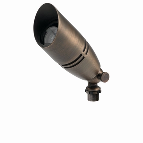 One Light Accent Centennial BrassColor changing landscape spotlights