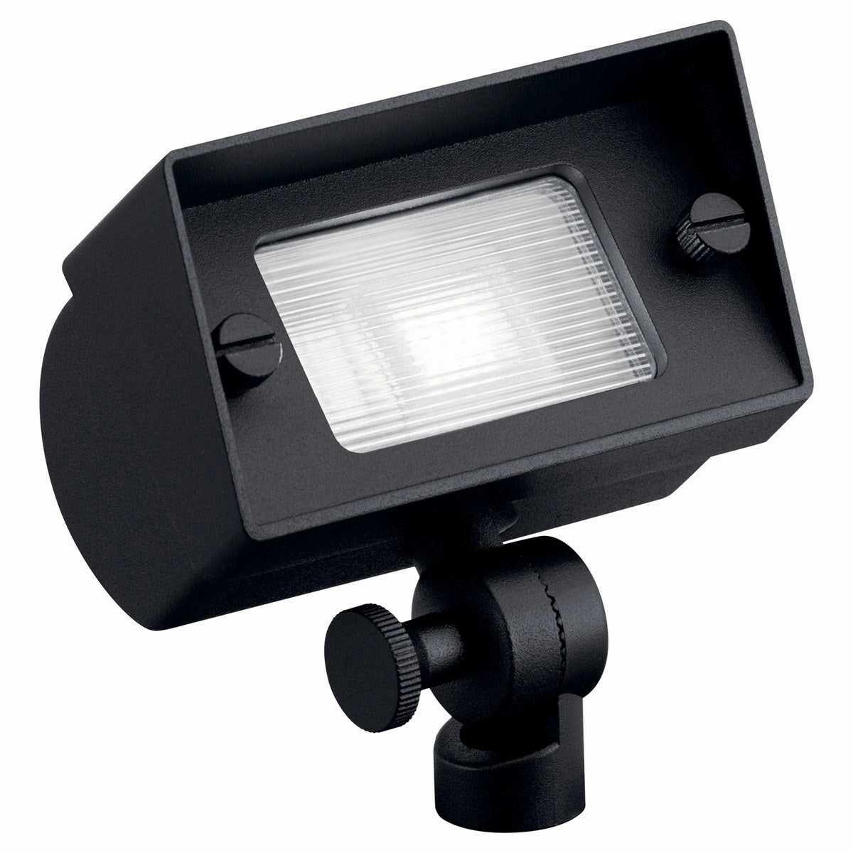 One Light Mini Flood Textured Black