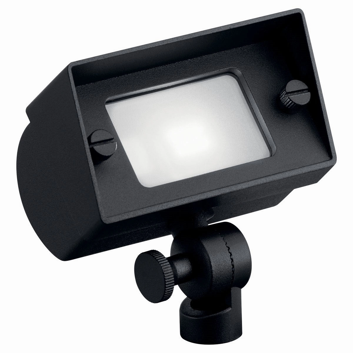One Light Mini Flood Textured Black