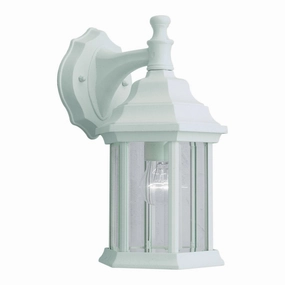 One Light Outdoor Lantern Matte WhiteOutdoor wall sconces with motion sensor