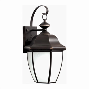 One Light Outdoor Lantern Royal BronzeOutdoor wall sconces with motion sensor