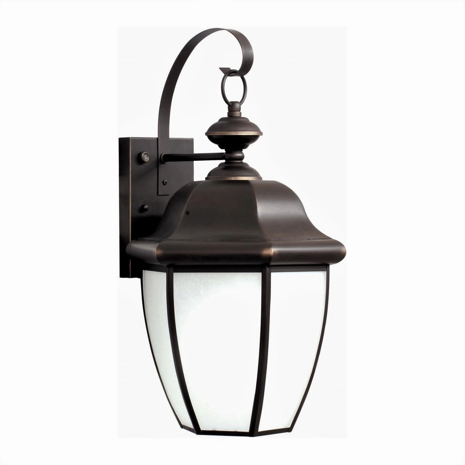 One Light Outdoor Lantern Royal BronzeOutdoor wall sconces with motion sensor